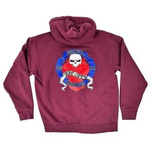 Rip City Skates Zip Up Hoodie Size Medium Santa Monica